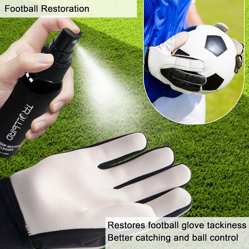 TROLLBIRD 2 in 1 Grip Restore and Cleaner for Golf, Tennis, Pickleball, Football, Baseball, Basketball, Soccer, Volleyball - Removes Dirt and Oil,Improving Sports Shoe Grip Performance Enhancer - Image 5